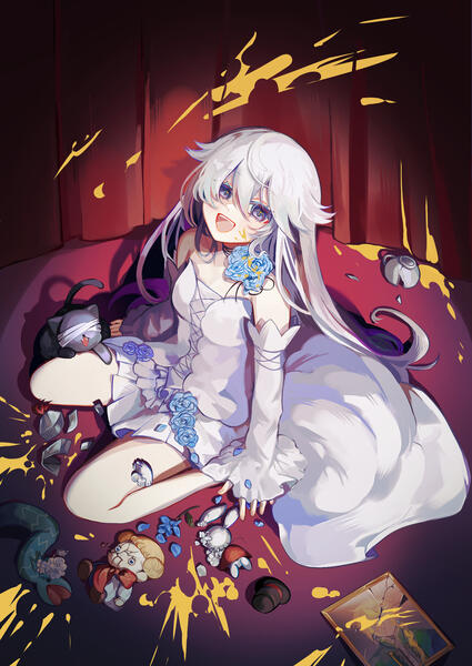 Gold Foil Print for Fanzine - Pandora Hearts